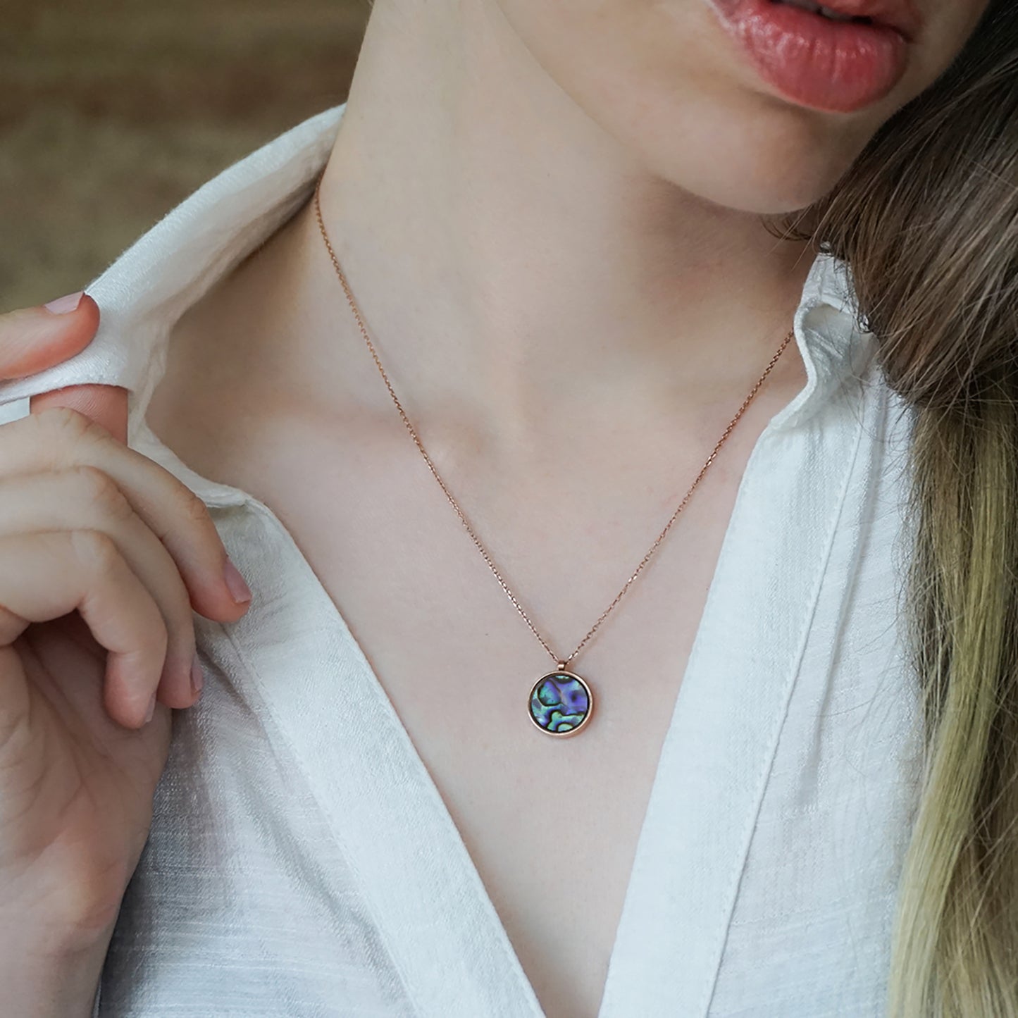 Australian Abalone Shell Necklace