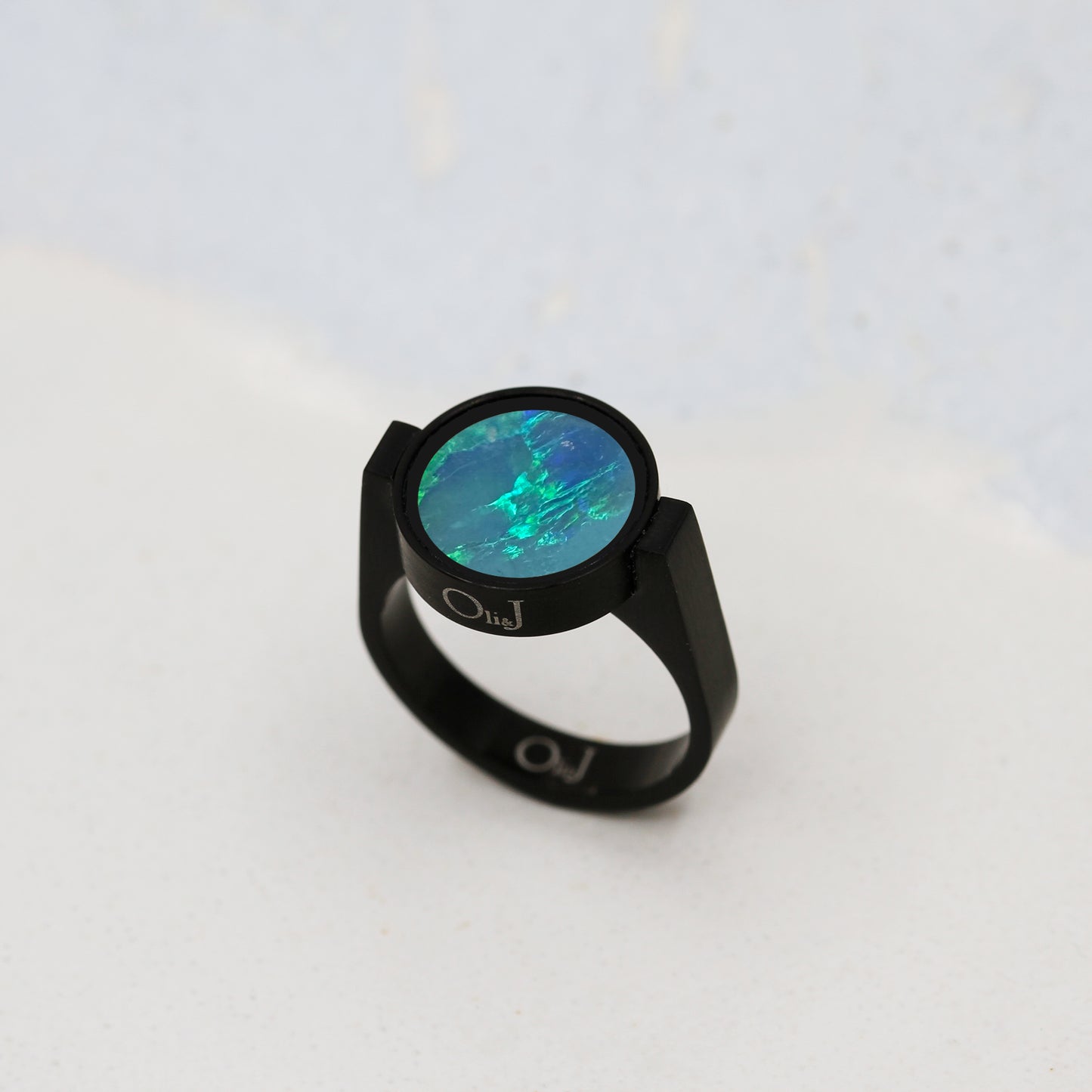 Australian Opal Unisex Ring
