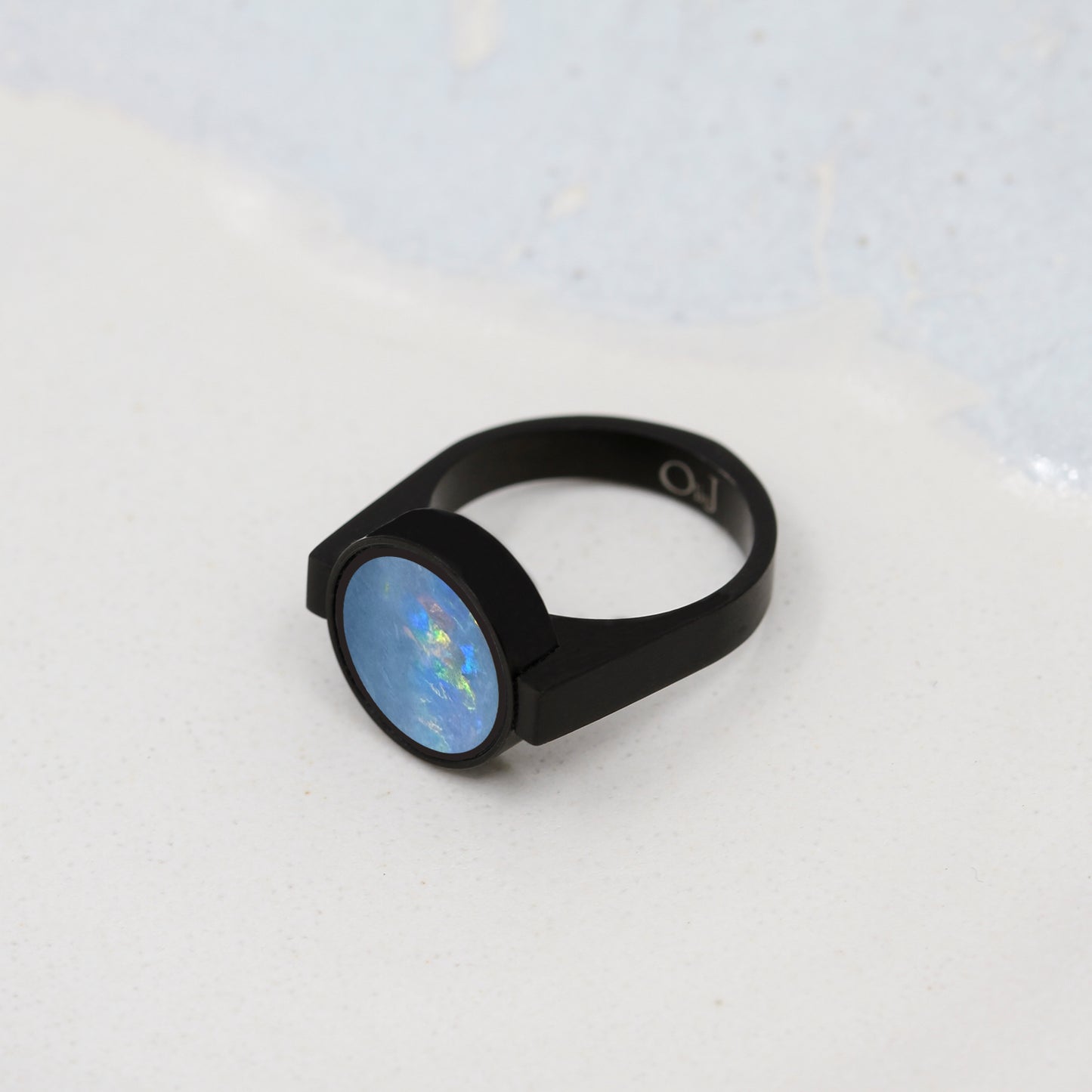 Australian Opal Unisex Ring