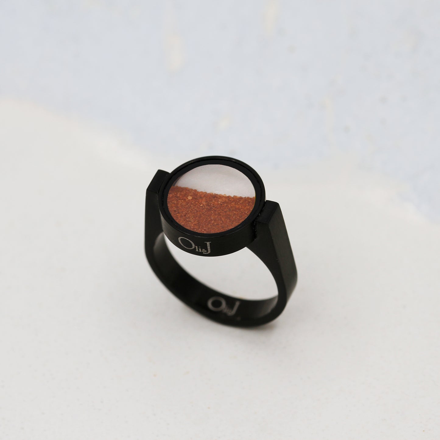 Red Desert Sand Unisex Ring