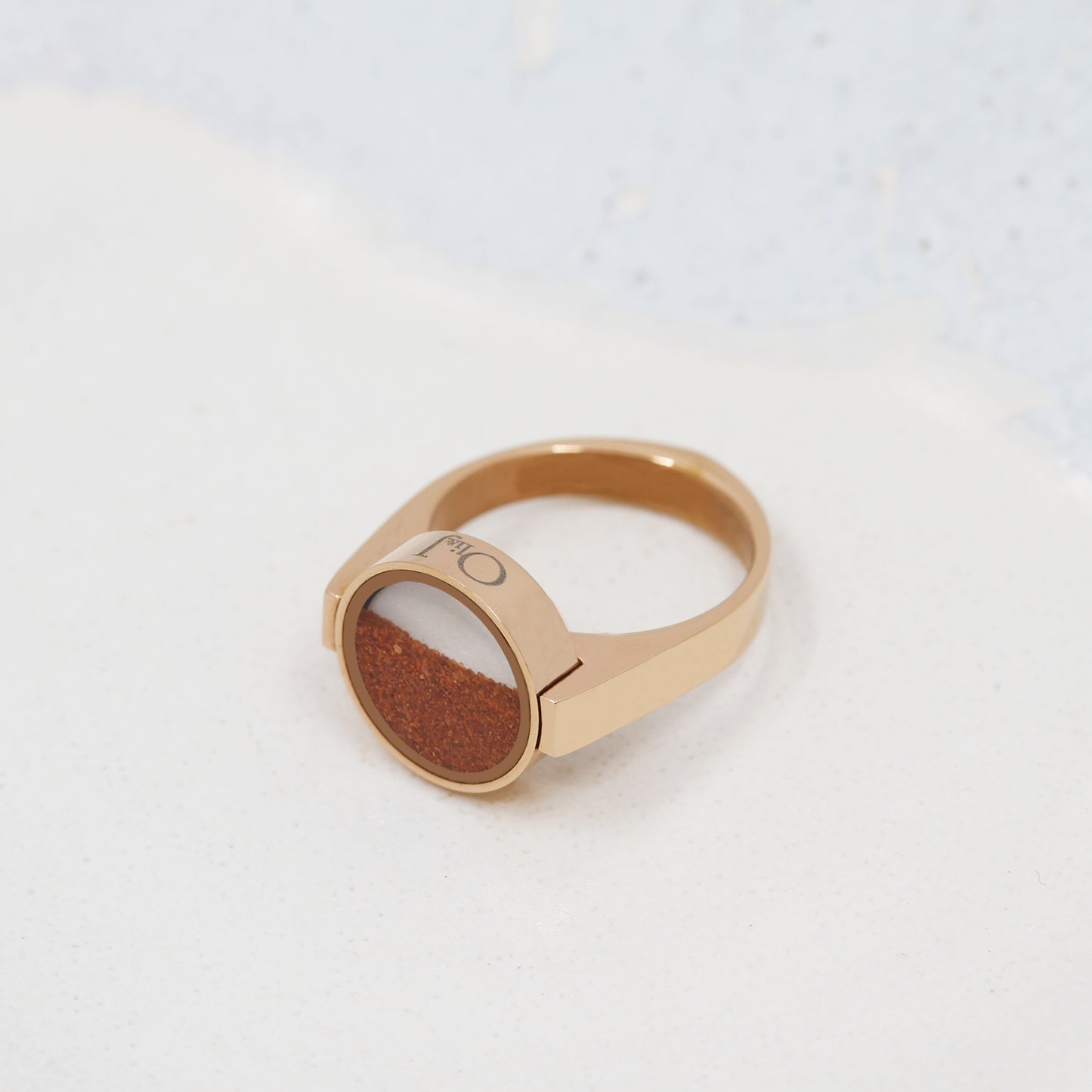Red Desert Sand Unisex Ring