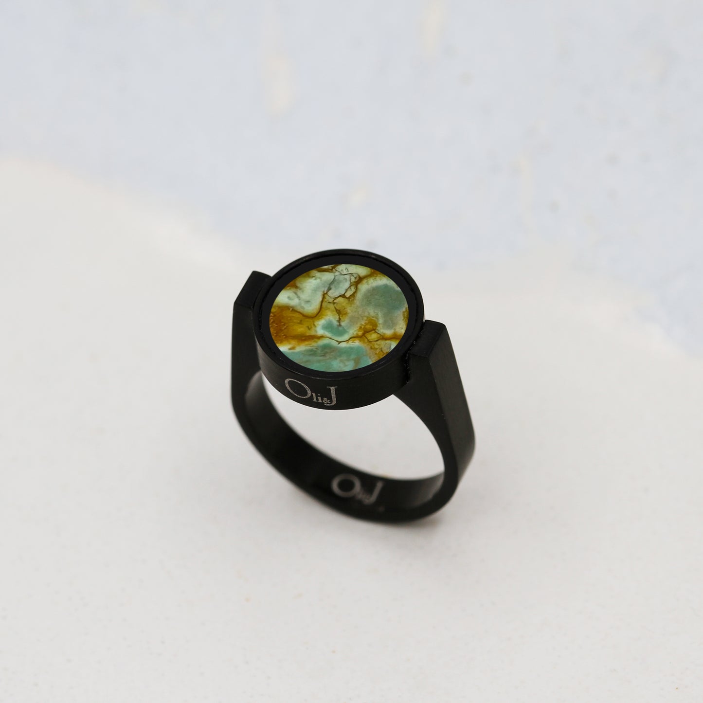 Australian Variscite Unisex Ring