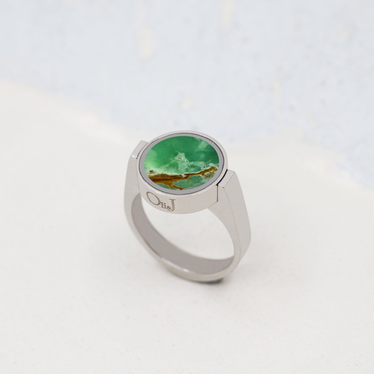 Australian Variscite Unisex Ring