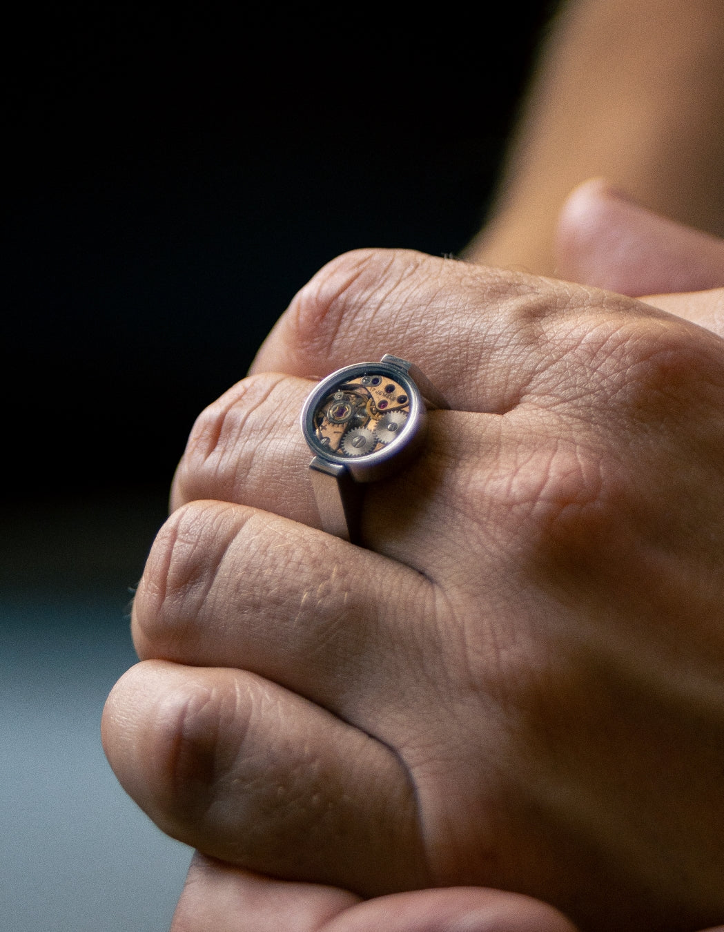 Mécanisme ETA - Bague Unisexe