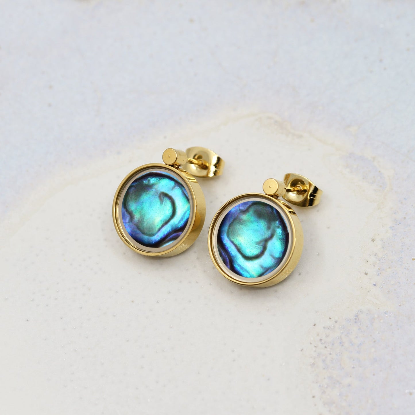 Australian Abalone Shell Earrings - Earrings | Oli&J