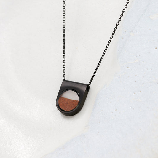 Red Desert Sand Necklace | OJ Collection