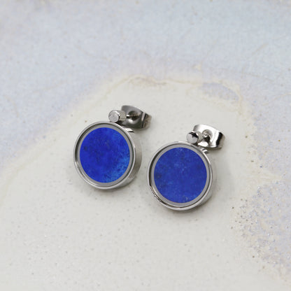 Boucles d'oreilles en Lapis Lazuli 