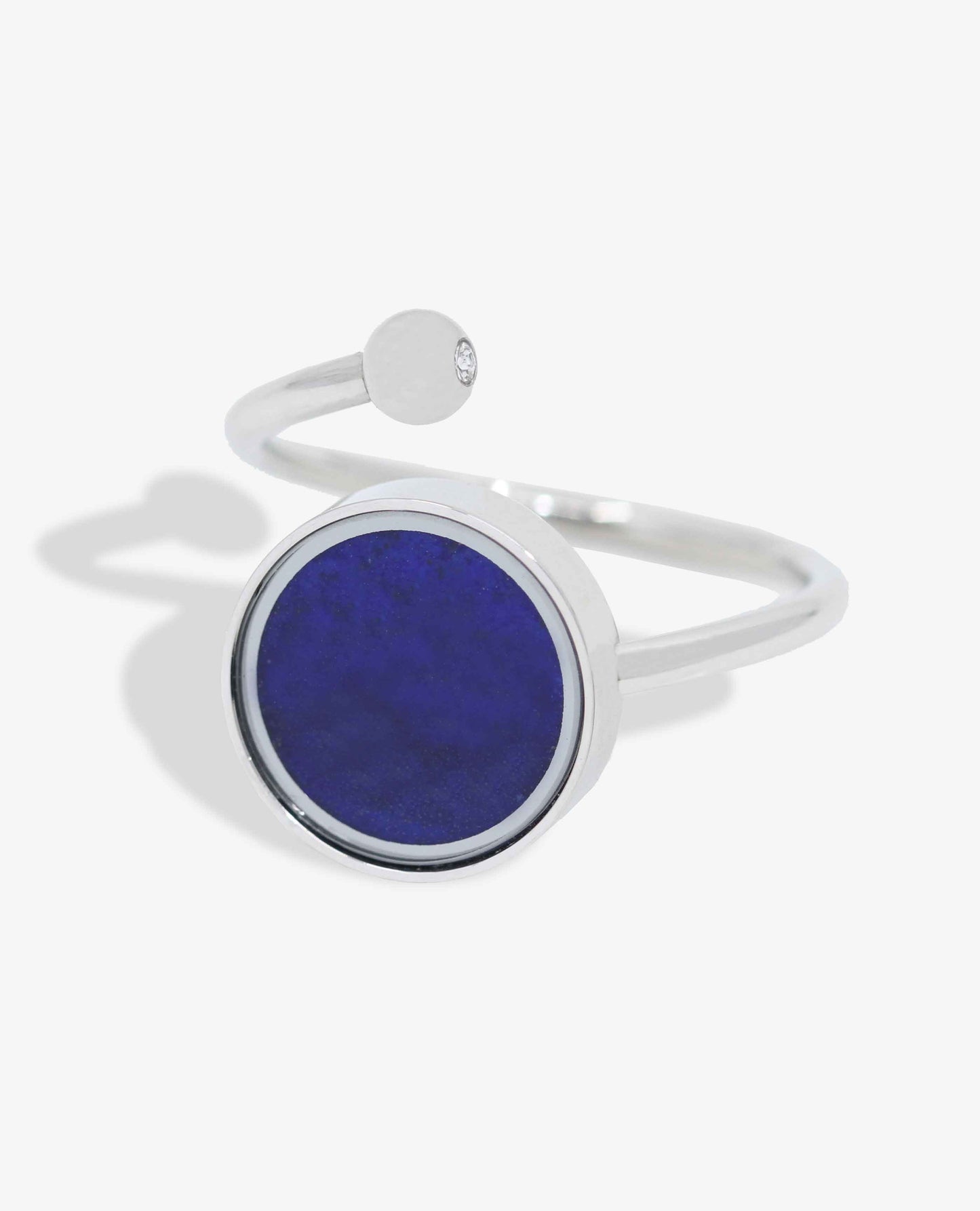 Bague ajustable en Lapis Lazuli