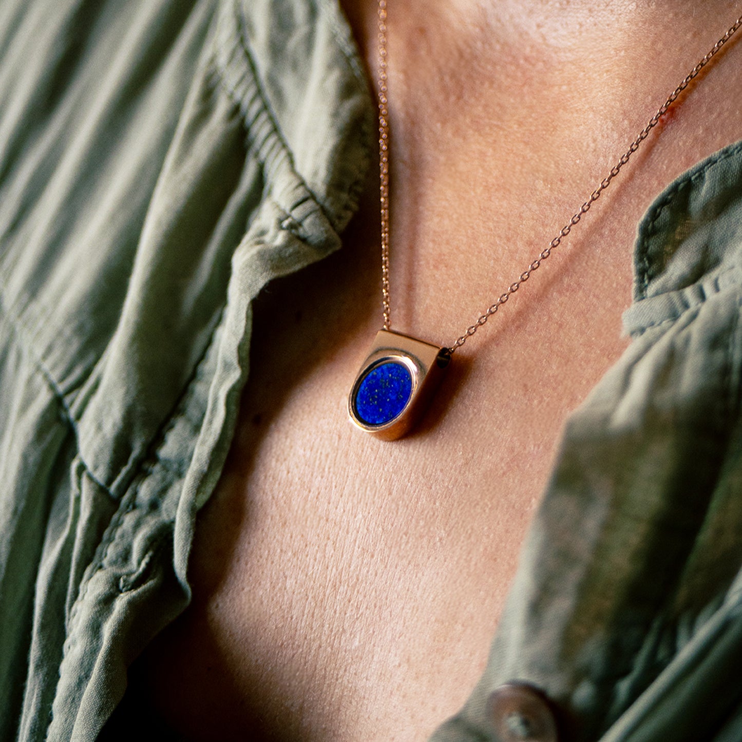 Lapis Lazuli Necklace | OJ Collection