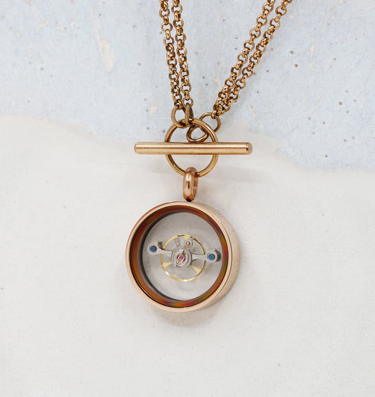 Tourbillon - Unisex Watch Parts Necklace