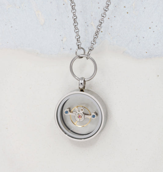 Tourbillon - Unisex Watch Parts Necklace