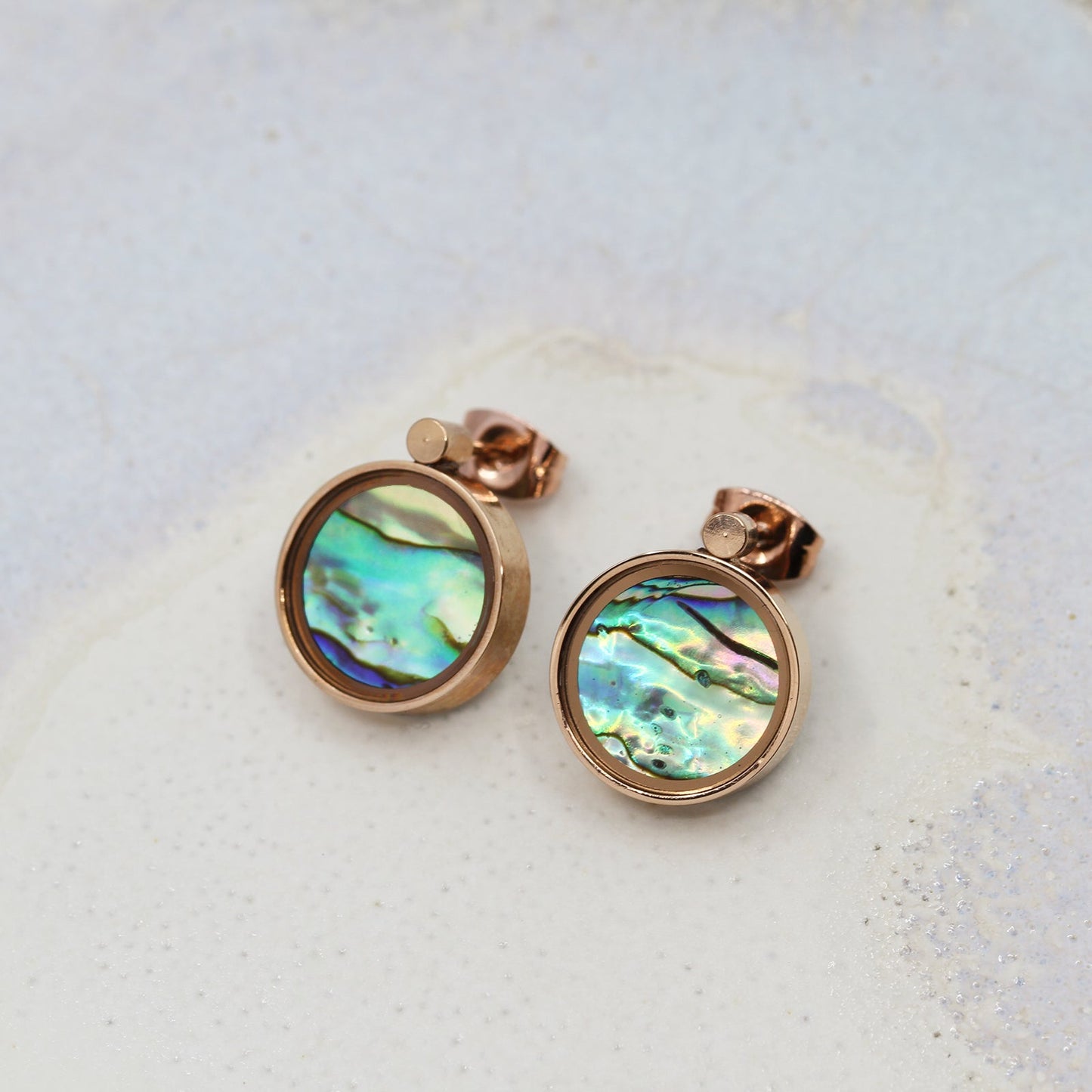 Australian Abalone Shell Earrings - Earrings | Oli&J