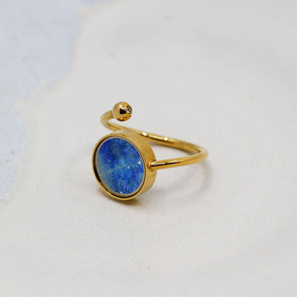 Australian Opal Adjustable Ring - Rings | Oli&J