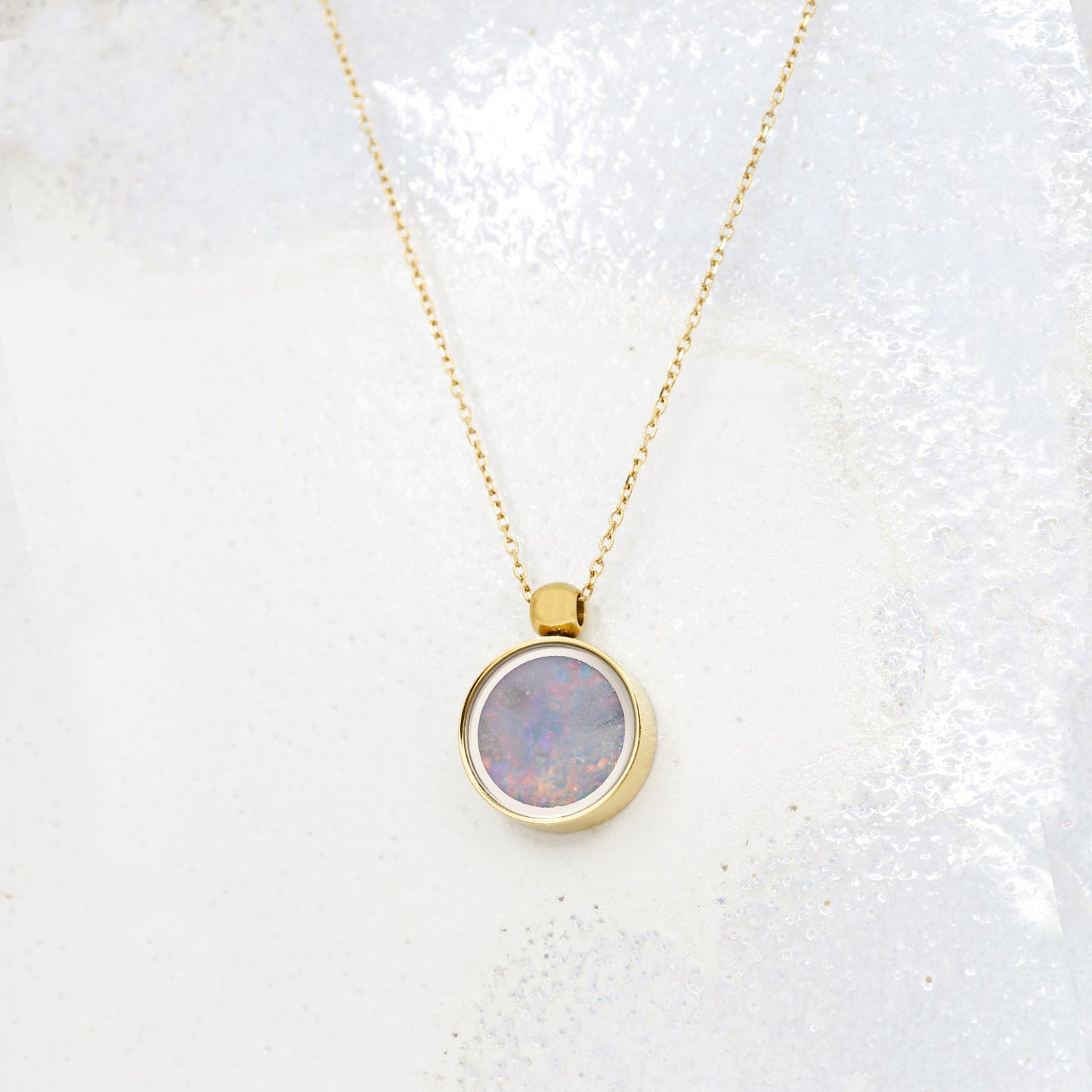 Australian Opal Necklace - Necklaces | Oli&J