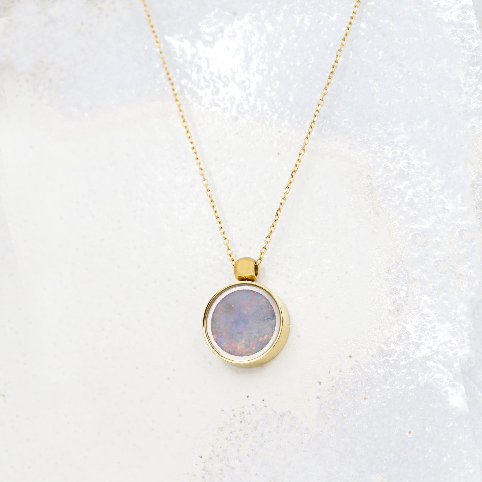 Australian Opal Necklace - Necklaces | Oli&J