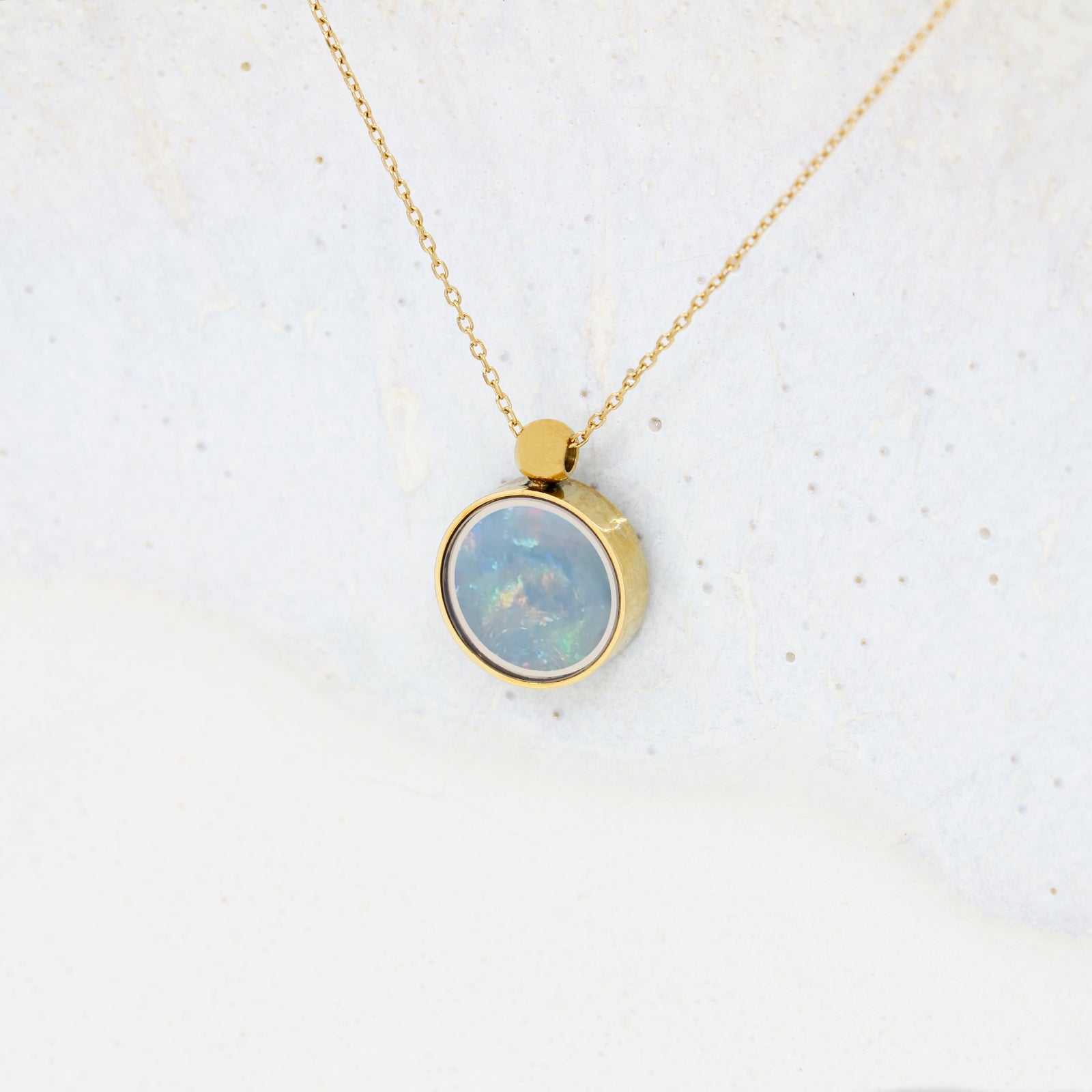 Australian Opal Necklace - Necklaces | Oli&J