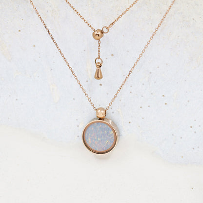 Australian Opal Necklace - Necklaces | Oli&J