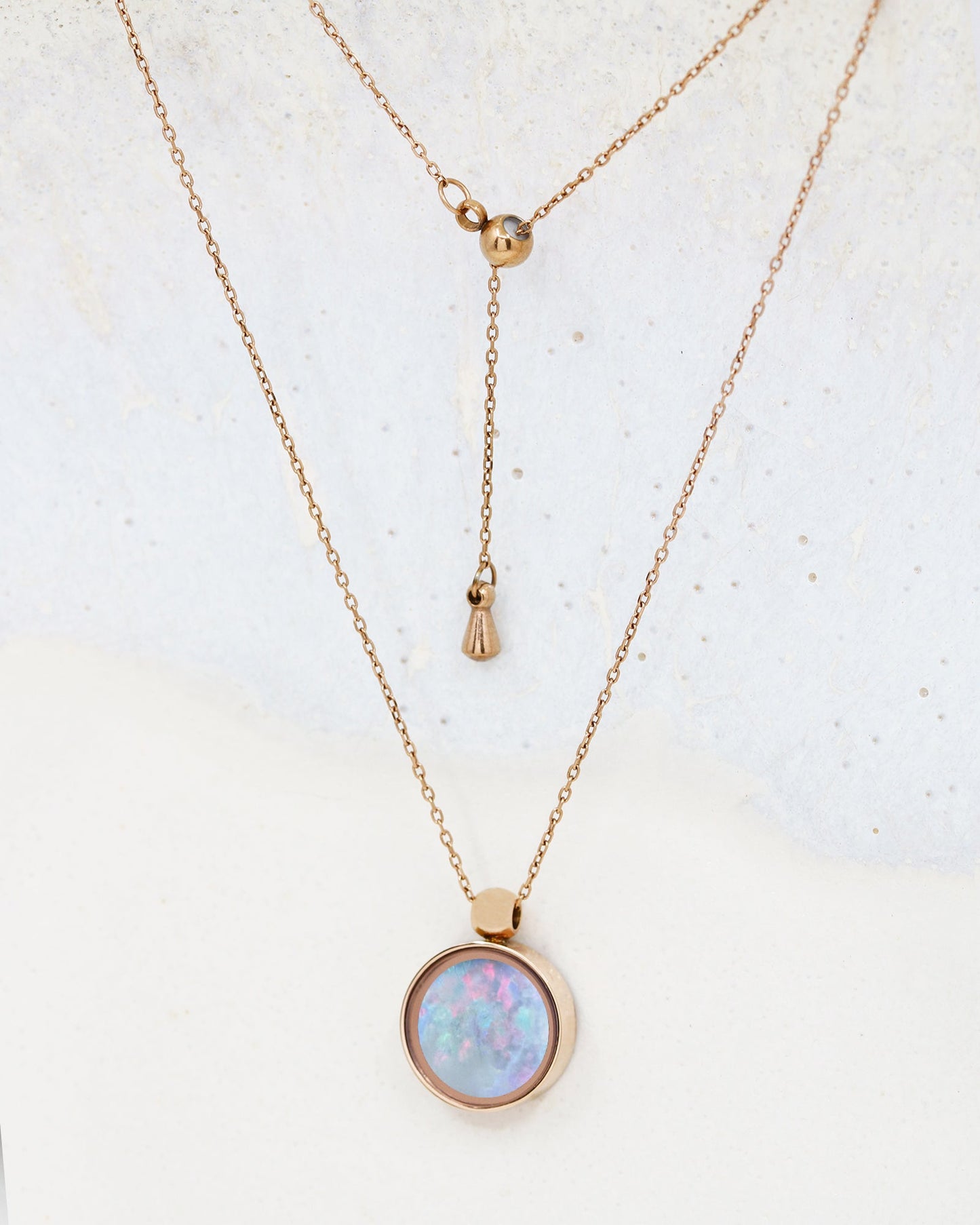 Australian Opal Necklace - Necklaces | Oli&J