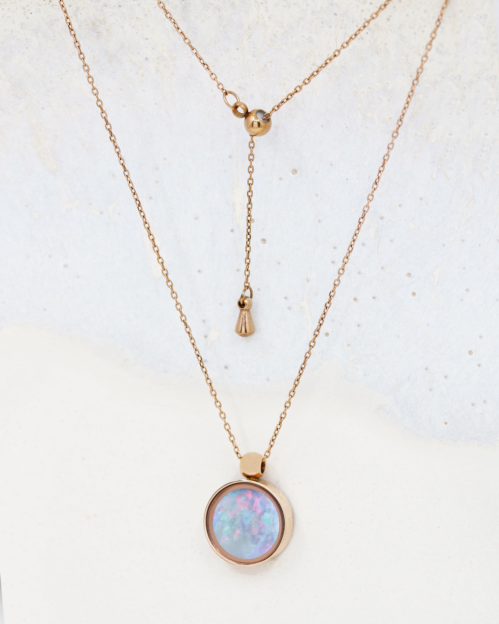 Australian Opal Necklace - Necklaces | Oli&J