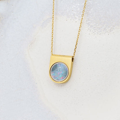 Australian Opal Necklace | OJ Collection - Necklaces | Oli&J