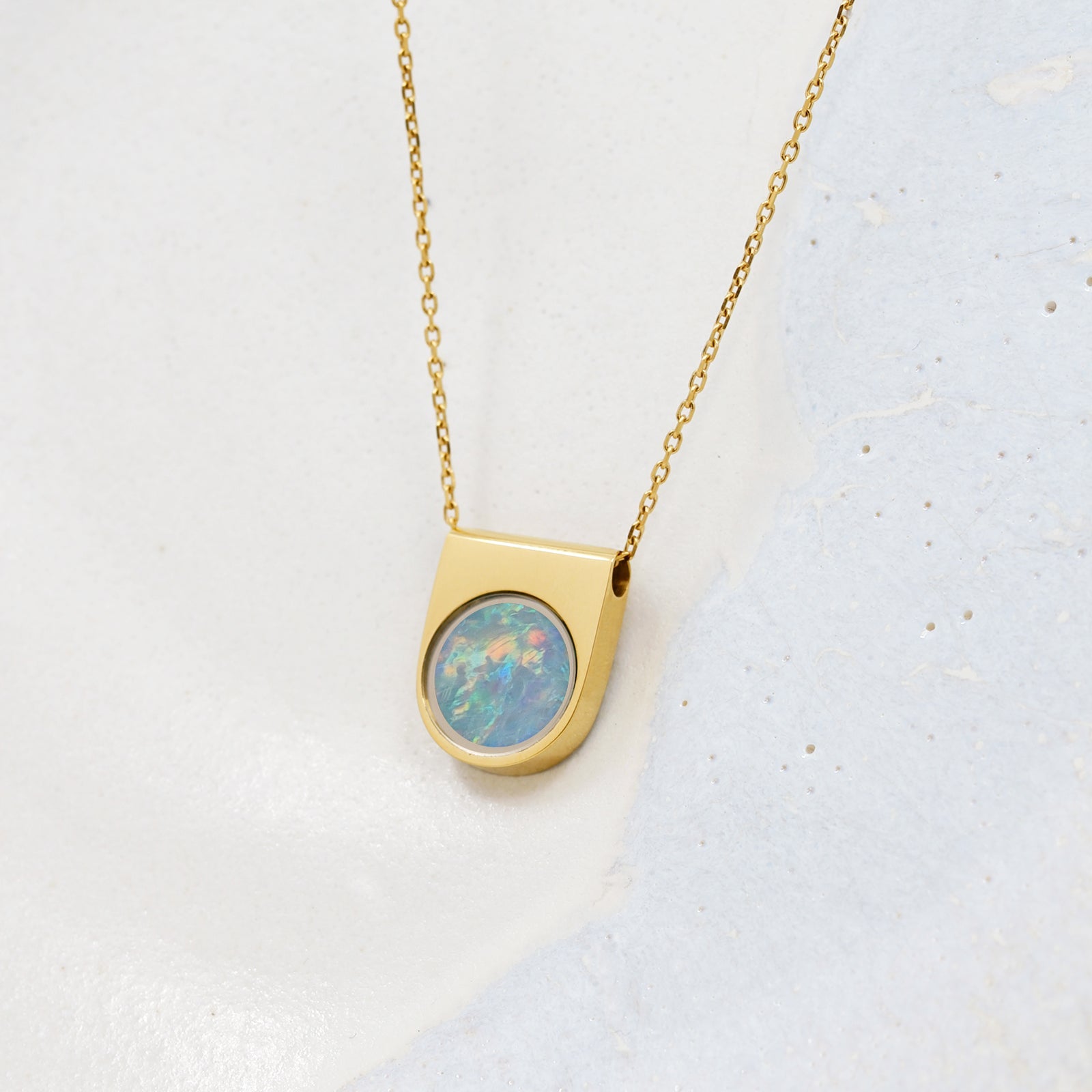 Australian Opal Necklace | OJ Collection - Necklaces | Oli&J