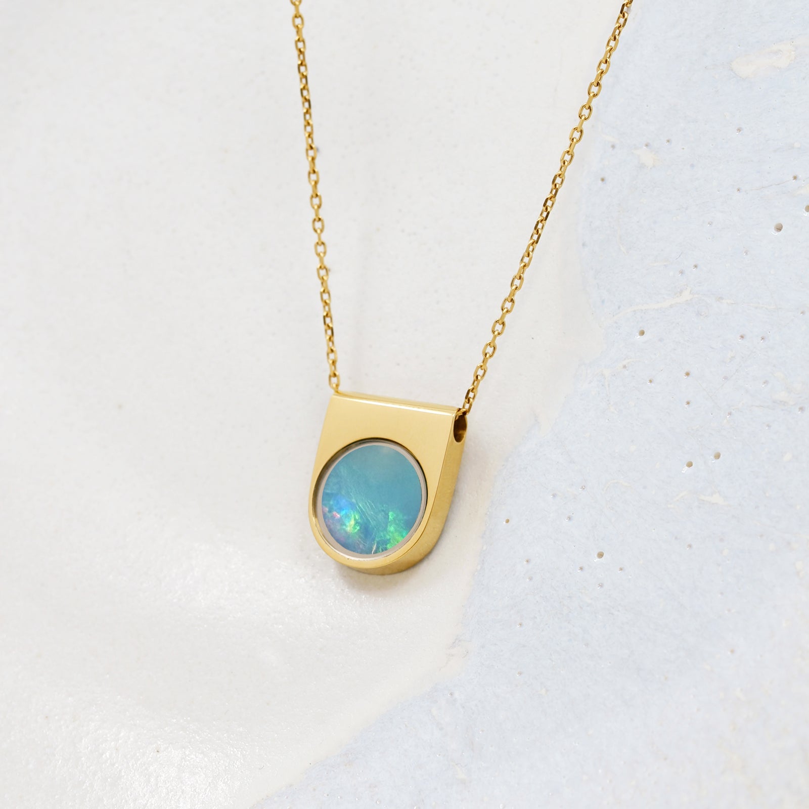 Australian Opal Necklace | OJ Collection - Necklaces | Oli&J