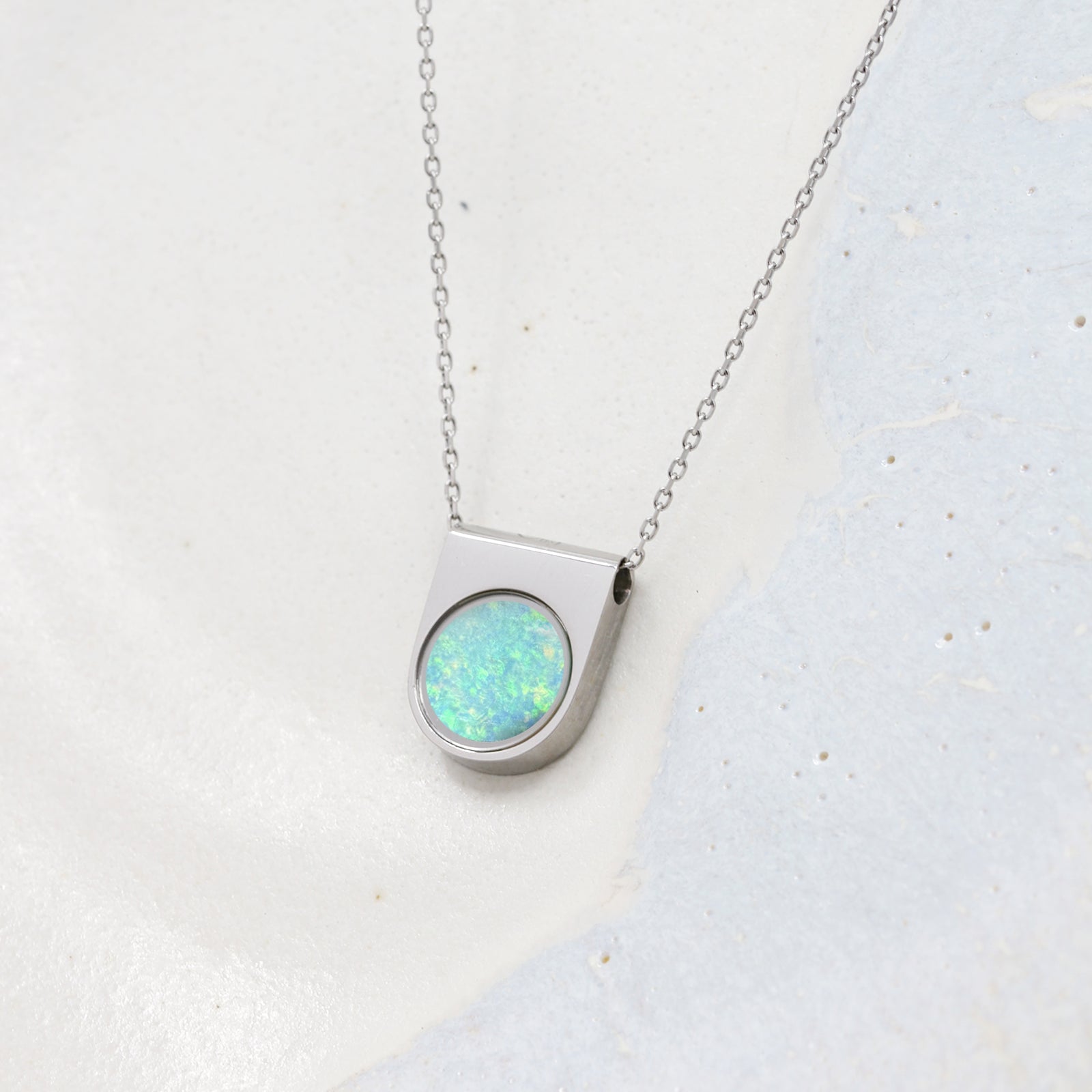 Australian Opal Necklace | OJ Collection - Necklaces | Oli&J