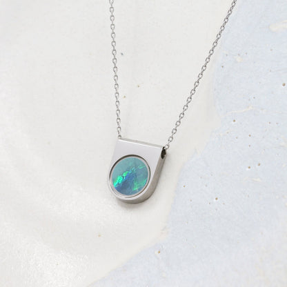 Australian Opal Necklace | OJ Collection - Necklaces | Oli&J