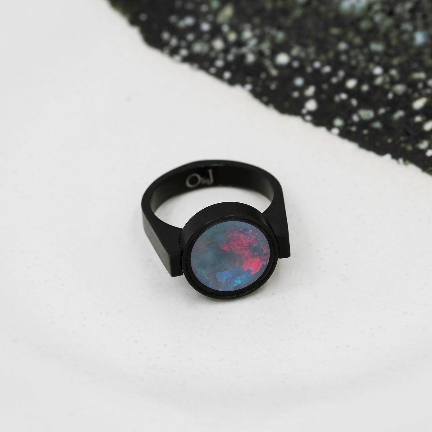 Australian Opal Unisex Ring - Unisex Rings | Oli&J