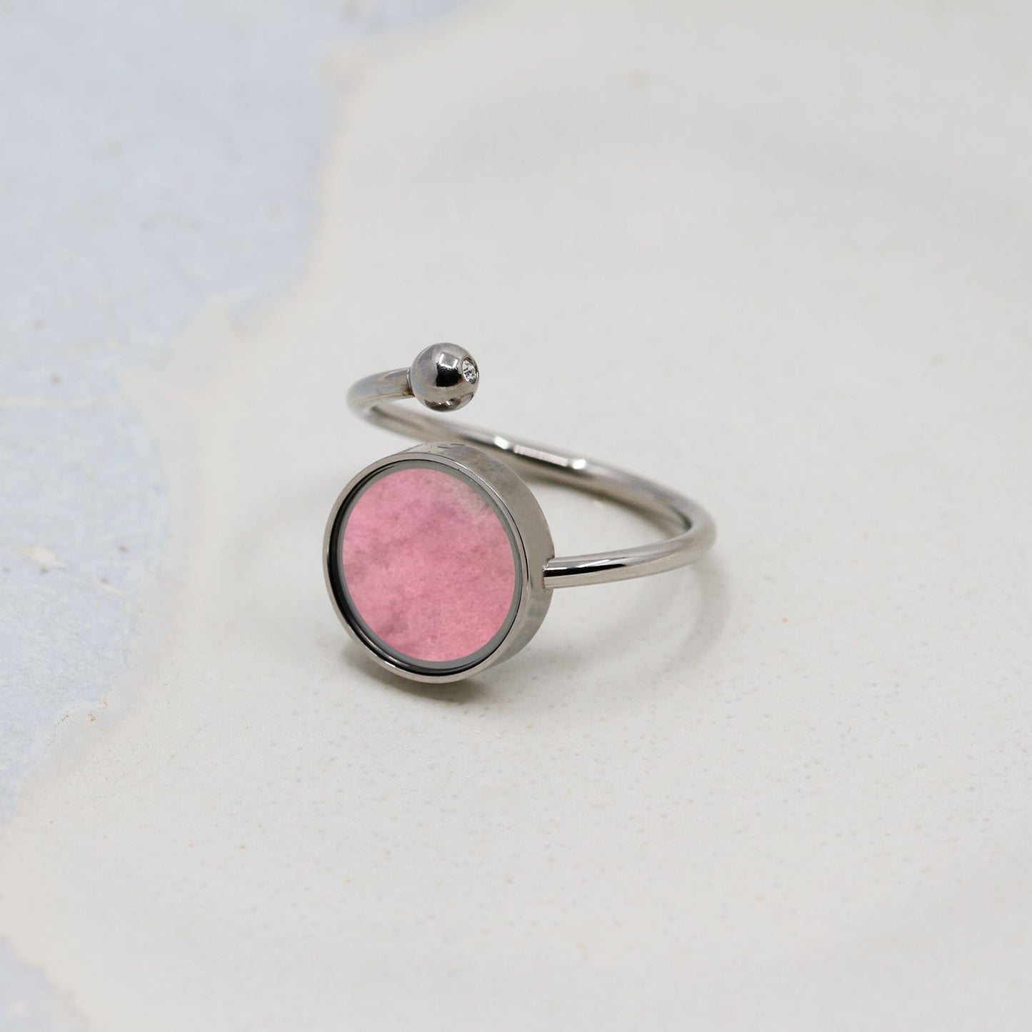 Australian Rhodonite Adjustable Ring - Rings | Oli&J