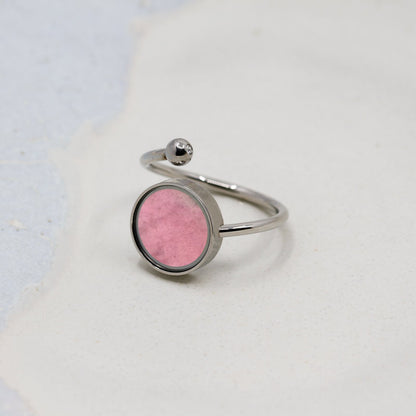 Australian Rhodonite Adjustable Ring - Rings | Oli&J