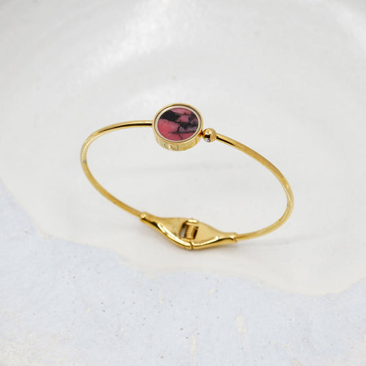 Australian Rhodonite Bracelet - Bracelets | Oli&J