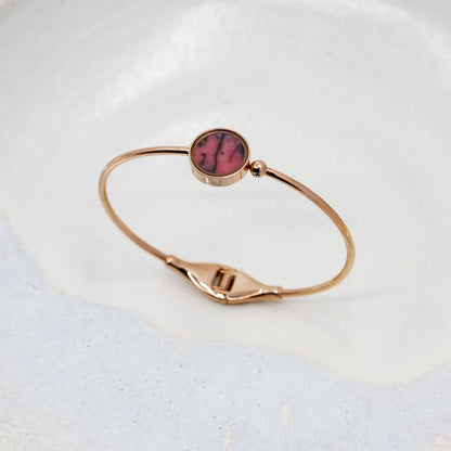 Australian Rhodonite Bracelet - Bracelets | Oli&J