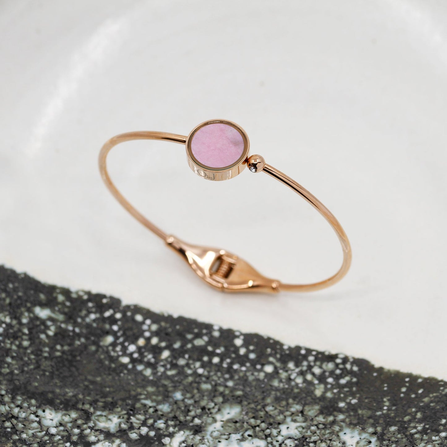 Australian Rhodonite Bracelet - Bracelets | Oli&J