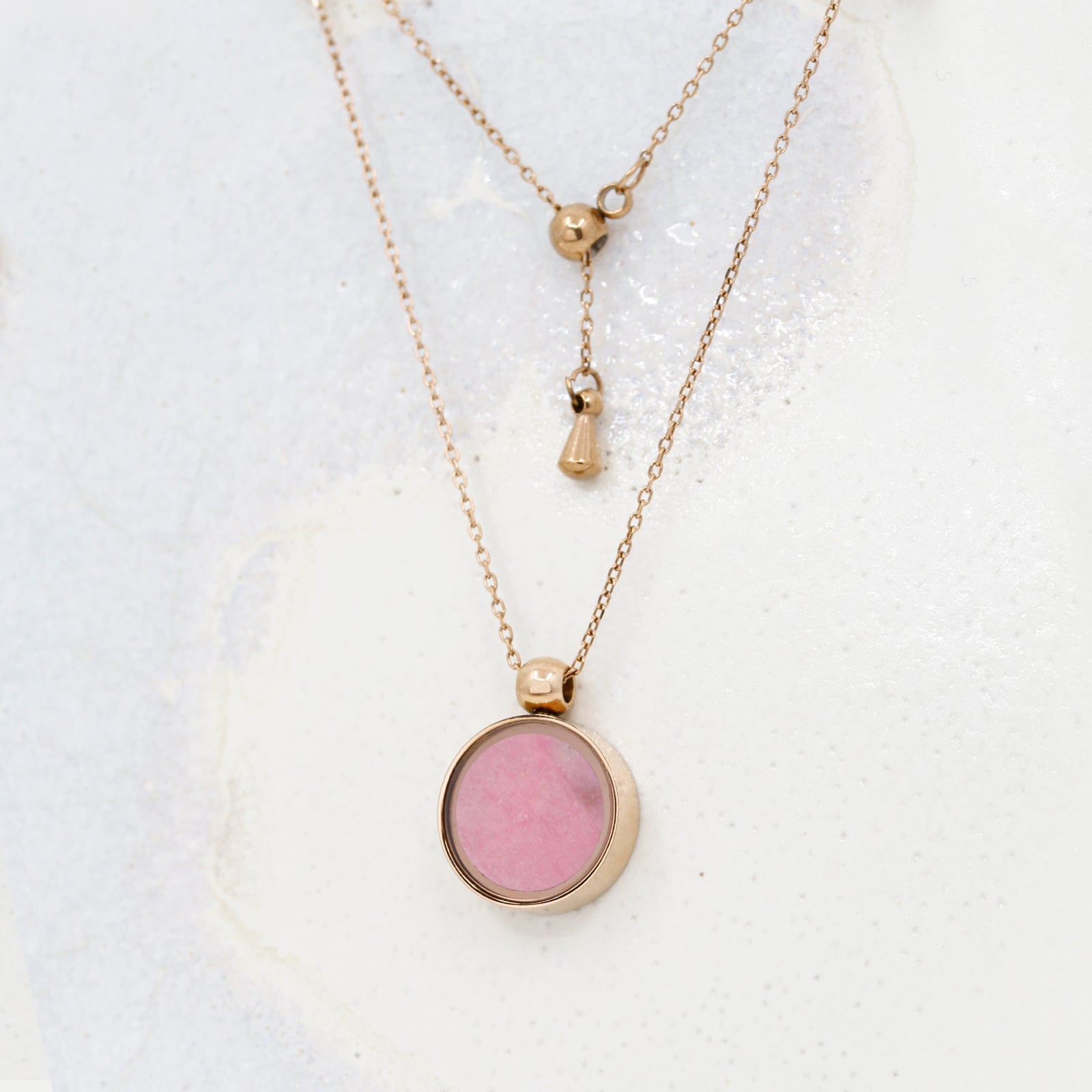 Australian Rhodonite Necklace - Necklaces | Oli&J