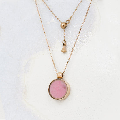 Australian Rhodonite Necklace - Necklaces | Oli&J
