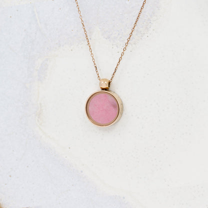 Australian Rhodonite Necklace - Necklaces | Oli&J