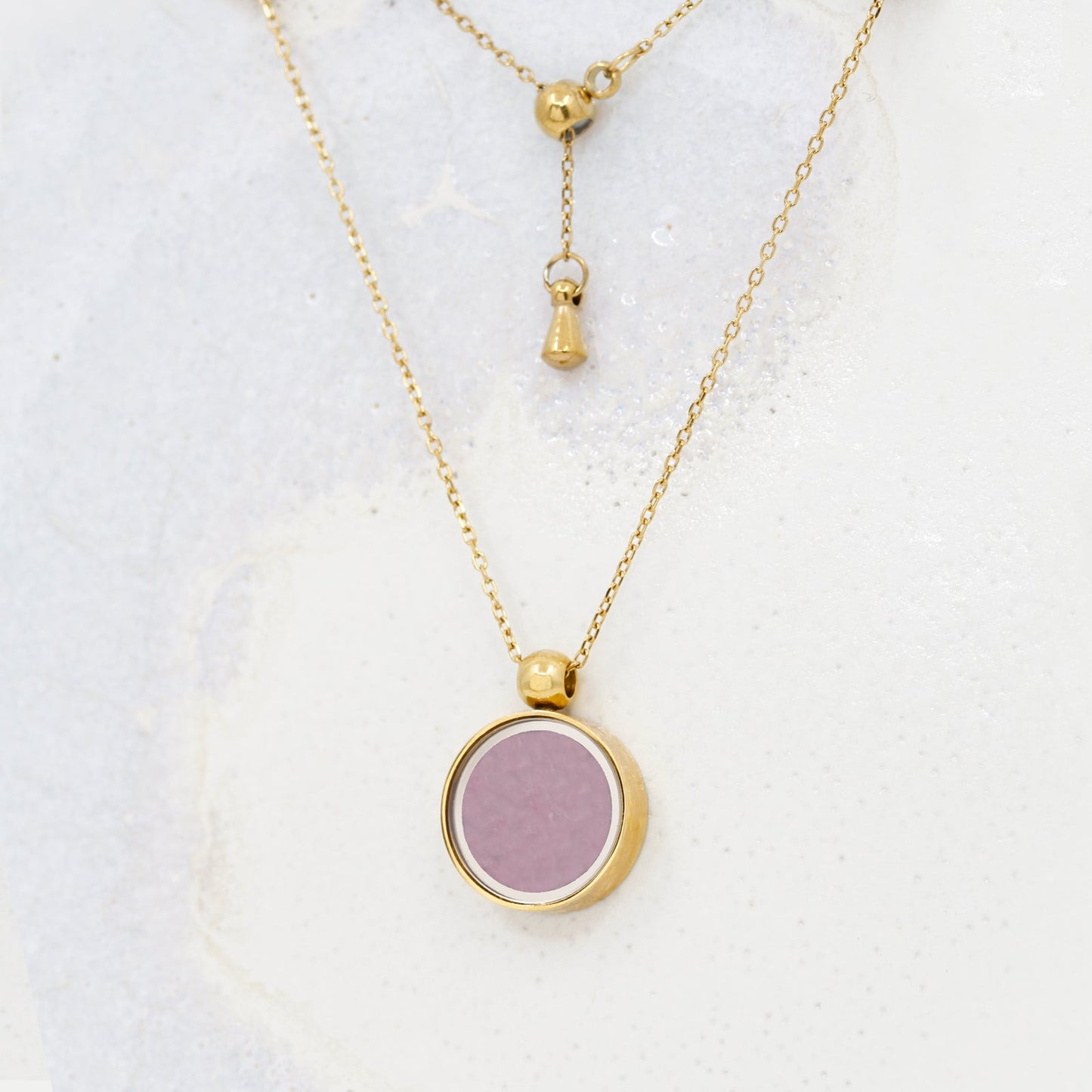 Australian Rhodonite Necklace - Necklaces | Oli&J