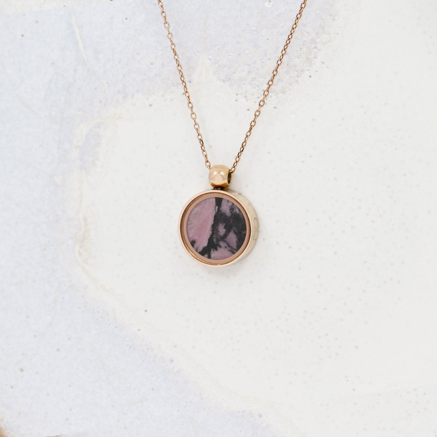 Australian Rhodonite Necklace - Necklaces | Oli&J