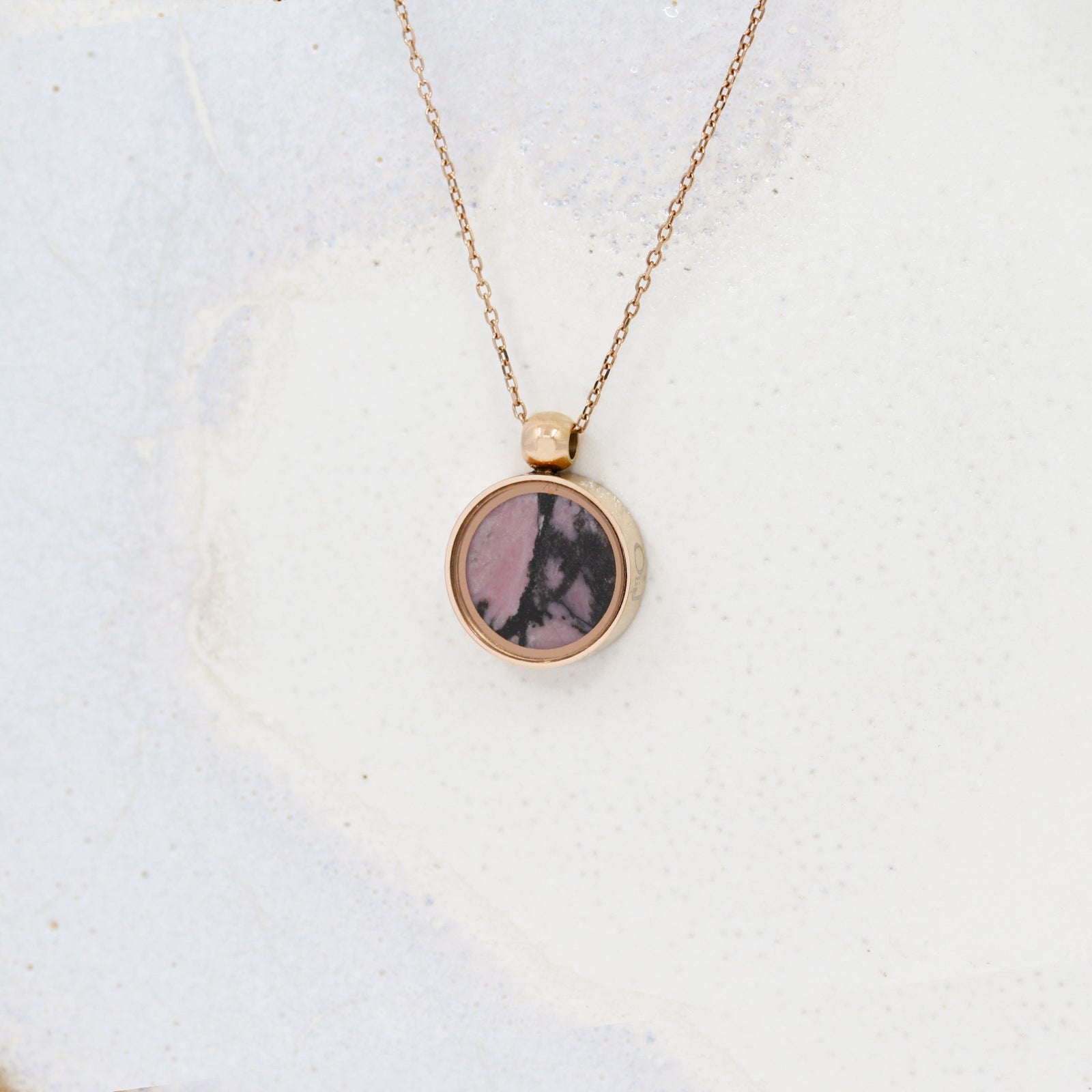 Australian Rhodonite Necklace - Necklaces | Oli&J