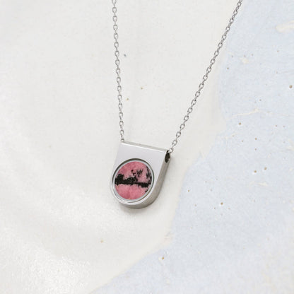 Australian Rhodonite Necklace | OJ Collection - Necklaces | Oli&J
