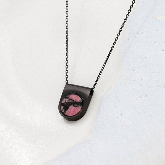 Australian Rhodonite Necklace | OJ Collection - Necklaces | Oli&J