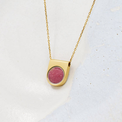 Australian Rhodonite Necklace | OJ Collection - Necklaces | Oli&J
