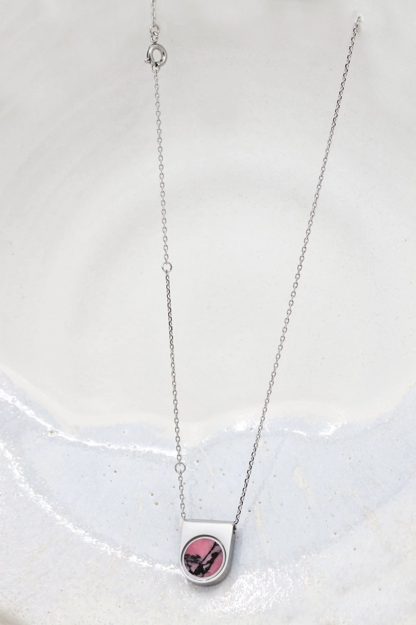 Australian Rhodonite Necklace | OJ Collection - Necklaces | Oli&J