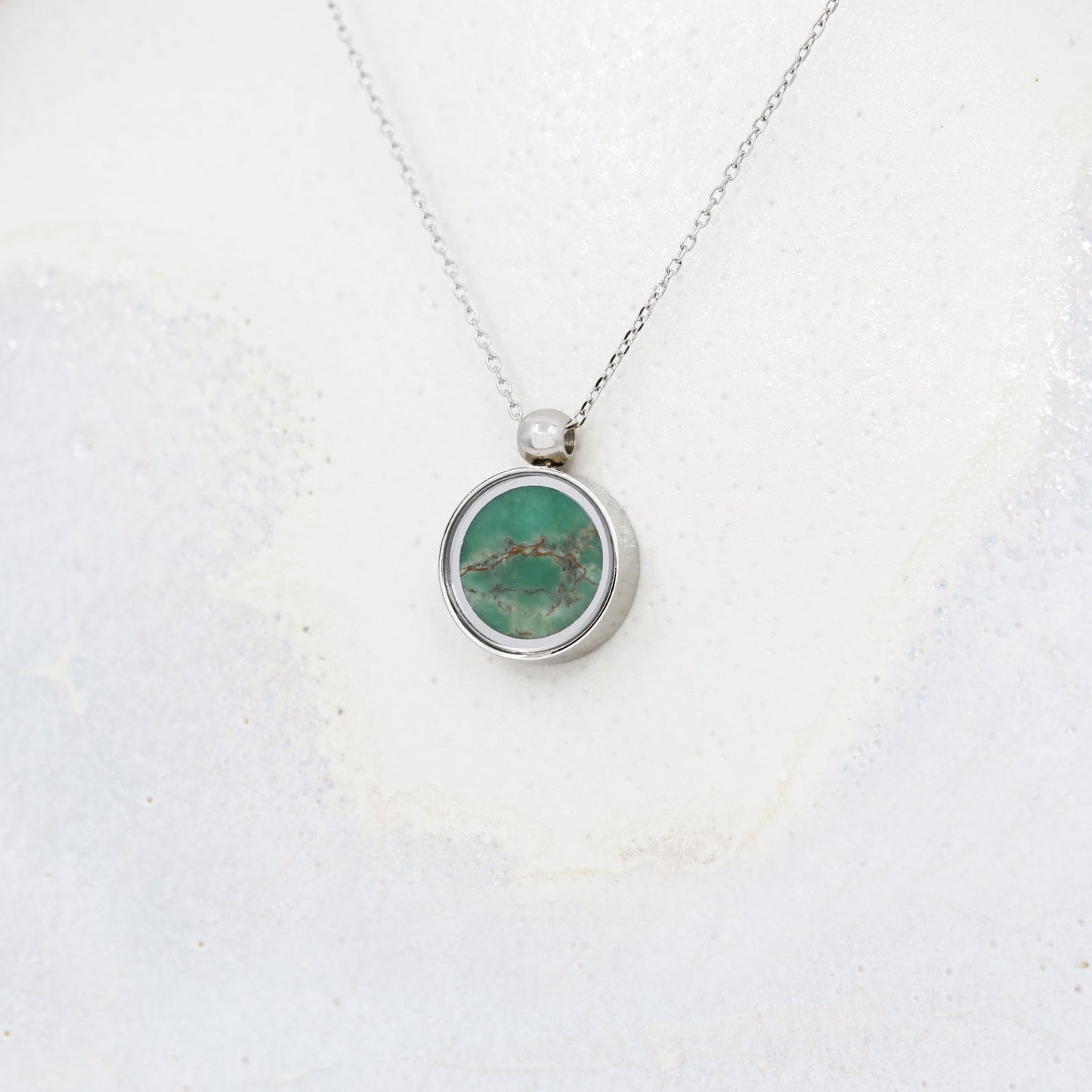 Australian Variscite Necklace - Necklaces | Oli&J
