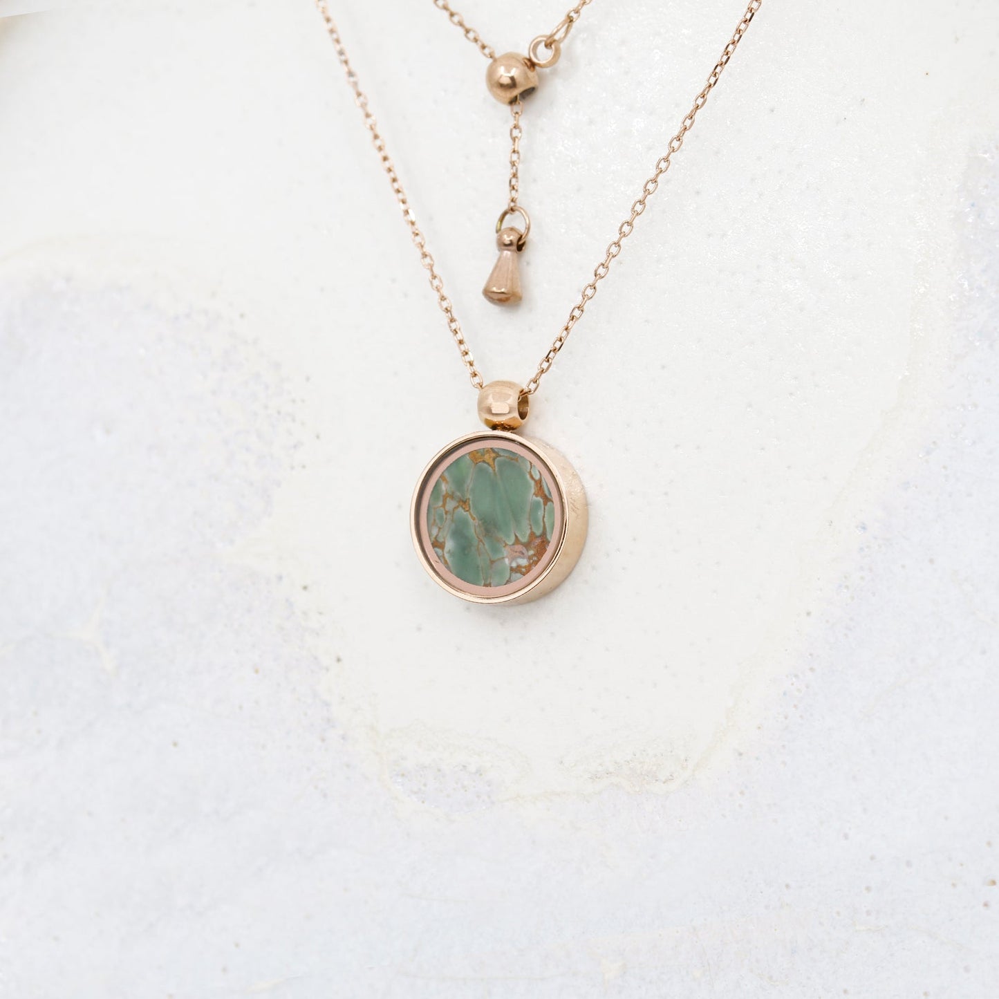 Australian Variscite Necklace - Necklaces | Oli&J