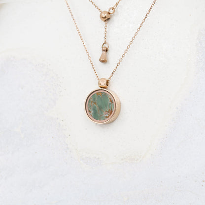 Australian Variscite Necklace - Necklaces | Oli&J