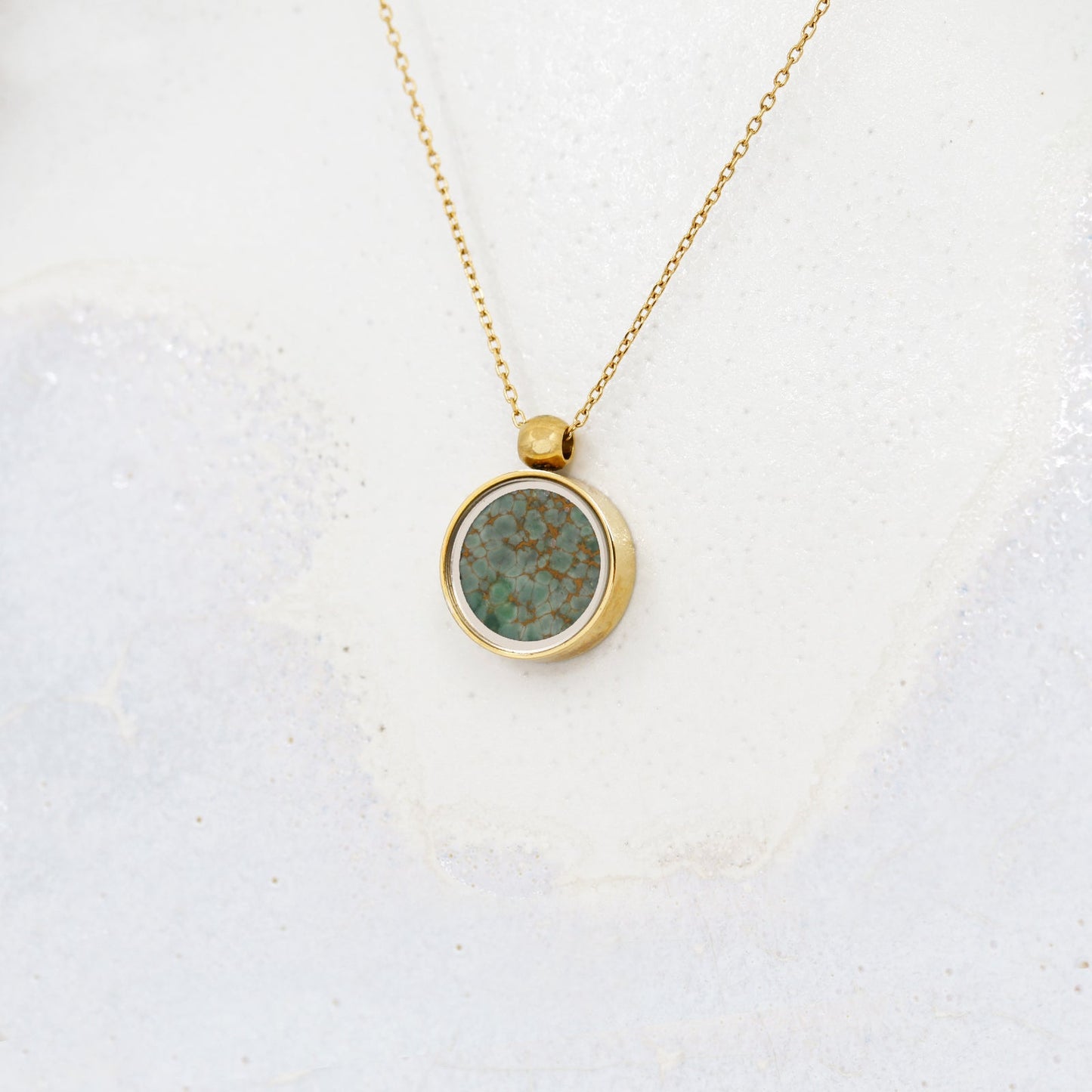 Australian Variscite Necklace - Necklaces | Oli&J