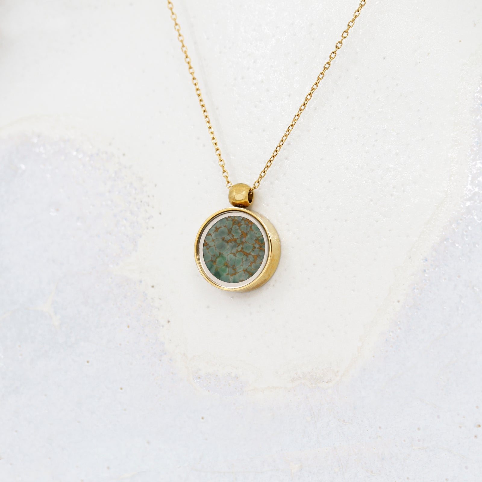 Australian Variscite Necklace - Necklaces | Oli&J