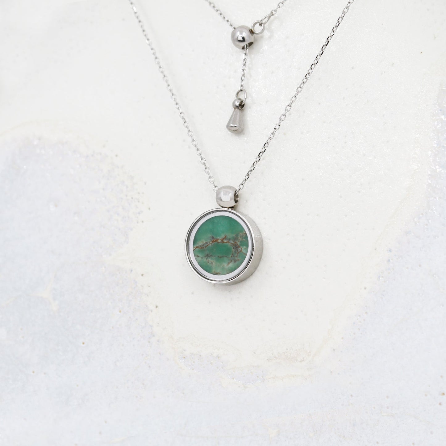 Australian Variscite Necklace - Necklaces | Oli&J